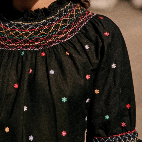 NWOT Sezane MARJORIE DRESS - Picture 3 of 9